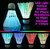 Colorful LED Lights Feather Shuttle Cock For Playing Badminton At Night