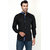 Rapphael Black Full Sleeve Casual Men Shirt