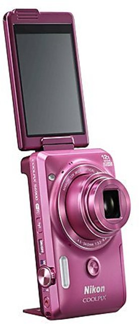 Buy Nikon Coolpix S6900 Compact Camera (Pink) With 16 Mp 12X