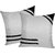 classical cushion cover silver /grey 2 pcs pack 30 x 30 cm