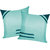 classical design cushion cover turquise/blue 2 pcs set 30 x 30 cm