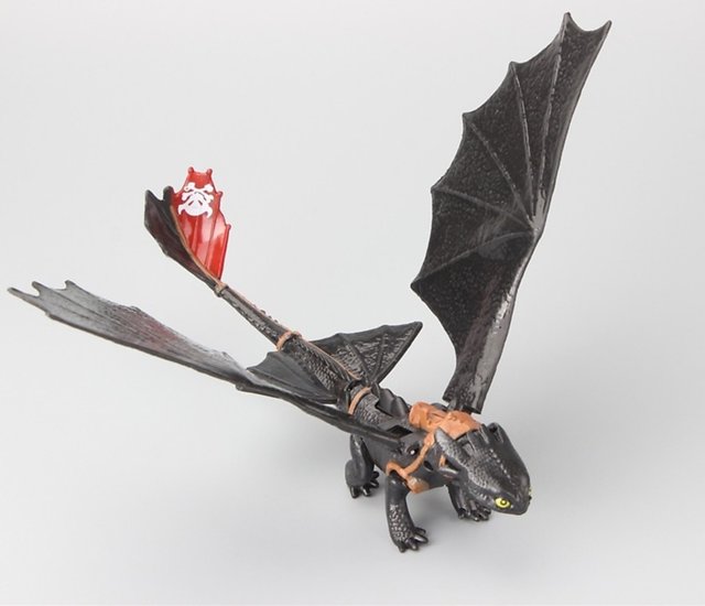 Buy Exclusive Toothless 20 cm Action Figure with catapult feature ...