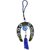 Evil Eye Horse Shoe Hanging With Dragon Eye Feng Shui