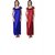 @rk Mahroona and Royal Blue  color 1 pc of nighty ,gown,nigt wear combo set for ladies