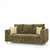 Comfort Couch Fully Upholstered Three-Seater Sofa - Premium Valencia Sepia