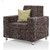 Comfort Couch Fully Upholstered Single-Seater Sofa - Premium Florence Metallic Plum