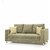 Comfort Couch Fully Upholstered Three-Seater Sofa - Premium Valencia Cream