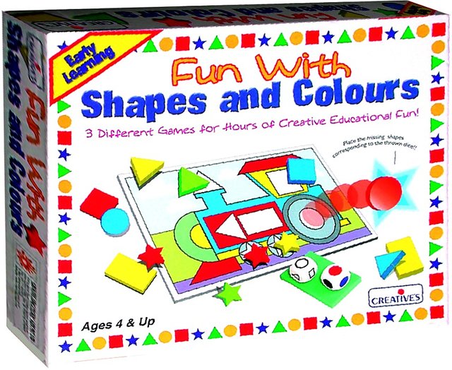 Buy Creatives Fun with Shapes and Colours is a unique Fun Game for ...