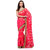 Hot Pink Bhagalpuri Net Saree