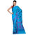 Dark Blue Chanderi Cotton Banarasi Saree