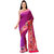 Magenta Banarasi Handloom Katan Silk Saree