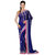 Royal Blue Faux Georgette Saree