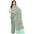 Sea Green Banarasi Supernet Saree With Resham Work