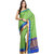 Parrot Green Banarasi Tussar Silk Saree With Zari Work
