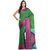 Green Banarasi Tussar Silk Saree With Resham Work