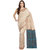 Beige Art Silk Saree With Resham Work