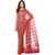 Peach Banarasi Supernet Saree With Resham Work