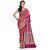 Purple Silk Georgette Saree