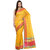 Golden Banarasi Supernet Saree With Zari Work
