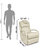 La-Z-Boy Leather Recliner Cream - Harbor Town