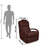 La-Z-Boy Recliner with Brown Rexine Cover - Harbor Town