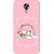 G.store Printed Back Covers for Micromax Canvas Xpress 2 E313 Pink 28344