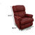 La-Z-Boy Leather Recliner Red - Pinnacle