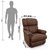 La-Z-Boy Leather Recliner Tan - Pinnacle