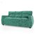 Vive Octo Three-Seater Sofa with Teal Upholstery