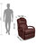 La-Z-Boy Leather Recliner Bordeaux - Harbor Town