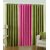 ATOZ Home Decor Plain Set of 3 Multicolour Door Curtain (Bambu34)