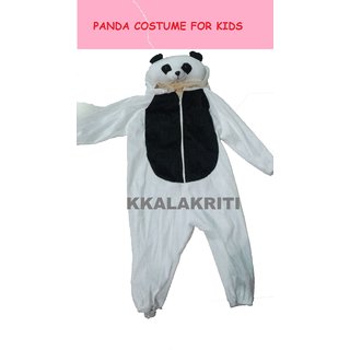 panda animal fancy dress costume for kids