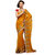 Mustard Faux Georgette Saree