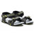 Lancer Men's Black & Green Velcro Floaters