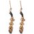 sheelas Gold color brass earring for women  code no516
