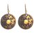 sheelas Gold color brass earring for women code no519