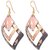Sheelas Gold color brass earring for women code no525
