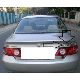 Buy HONDA CITY ZX CAR MONOGRAM /LOGO/EMBLEM (ONLY ZX MONOGRAM) AS