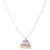 Sheelas non plated, white coloured, alloy material, Natural fresh water pearls necklace for women code no577