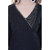 Oviya Rayon Flex Straight Solid B-Black Shirt