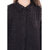 Oviya Regular Moss Straight Solid B-Black Shirt