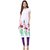 Janasya White Printed Crepe Stitched Kurti