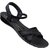 VKC Pride Black Sandals For Women-8410