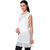 OVIYA White Viscose Voile Tunic