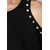 OVIYA Black Poly Crepe Top