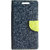 Mobi Fashion Flip Cover For HTC Desire M9 - Blue