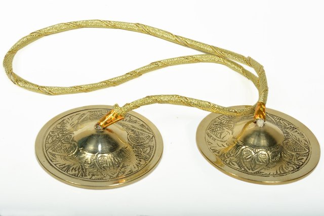 Buy Holy Krishna Manjeera Indian Percussion Instrument Hand Cymbals For ...