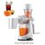 Amiraj Combo Of Plastic Juicer & Soft Grip Knife Set Of 5 - 02 Multicolor By sanghohub