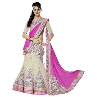 pink Lahenga Choli With Asure Surprise Gift