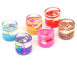 Diwali candles.